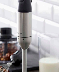 Nordic sense stavblendersæt Handy stavblendersæt i sort/sølv med DC-motor, turbospeed og trinløs regulering. Nem at betjene