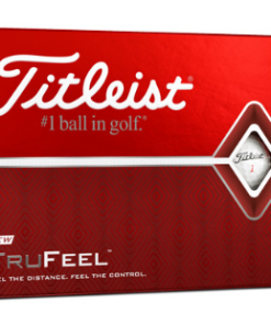 Logo golfbold Titleist TruFeel, er en helt ny bold, afløser af den ellers populære DT Trusoft, men i en forbedret udgave.