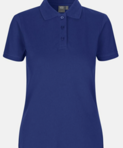 Pique Polo Stretch Dame fra ID Identity er en klassisk poloshirt i pique kvalitet med strech. Kommer i rigtig mange farver.