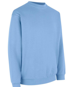 Klassisk Sweatshirt Unisex fra ID Identity. GAME sweatshirt, rund hals. dobbeltstikninger, rib ved hals/ærmeåbninger/bund. Blød, børstet inderside.