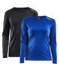 Løbebluse rush LS fra craft H/D