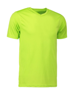 ID Yes Active T-shirt D/H. Funktionel T-shirt som kan det den skal og den er med V-hals.