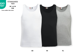 Tanktop classic til herre fra Clique, en moderne og ærmeløs top i blød single jersey. Undertrøje i forkympret ringspundet bomuld. Kommer i 3 farver.