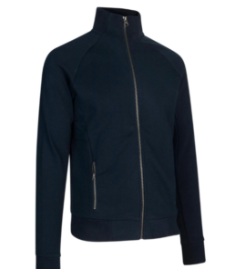 Sweat Cardigan ZIP Herre fra ID er en klassisk cardigan, gennemgående YKK