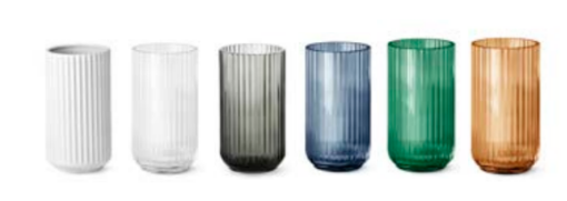 Lyngby porcelæn vase 20 cm, kommer her i 6 farver, du kan frit vælge. Lyngby vasen bidrager med klassisk elegance til en hver buket.