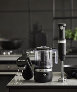 KitchenAid trådløs stavblender og mini-foodprocessor