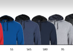 Sweat-Shirt Classic Hoody Dame Clique, er en slidstærk lækker sweat-shirt med hætte i Dame og Herre model. Har 2x2 rib forneden og på ærme,
