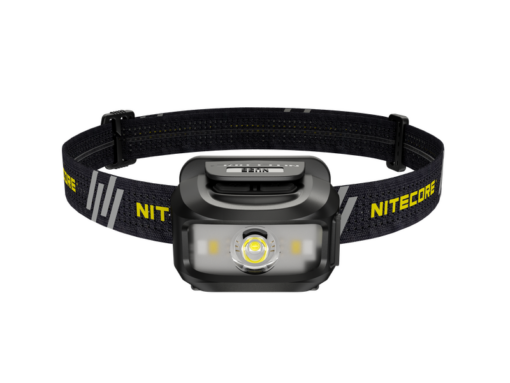Nitecore NU35 letvægts pandelampe, Nitecore NU35 skiller sig ud fra mange andre pandelamper, kan bruge det inbyggede Li-on batteri, men samtidig 3 x AAA.