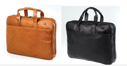 Bou Goût computertaske 2 størrelser, 15'' og 17'' den perfekte arbejdstaske er smart, god kvalitet og holdbarhed. Vælg imellem 2 farver, sort el. cognac
