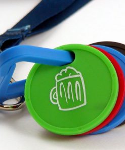 Armbånd og jetoner med logo tryk
