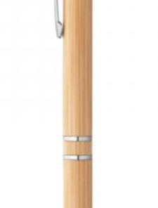 BETA BAMBOO. Bambus kuglepen med clip og metal detaljer. Er produceret i et naturligt materiale, derfor kan der være forskel på størrelser og farver