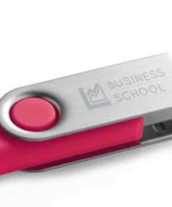 USB Claudius 32 GB,  USB stick med gummi finish og metal klip. Leveres i en æske. i 10 forskellige farvekombinationer. Enhed. 56 x 19 x 10 mm