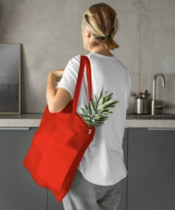 Net Maputo i 100% rPET, PET 190T (100% rPET) taske. Fremstillet af genanvendt plast, hvilket reducerer affald i miljøet. Med 55 cm håndtag. 380 x 420 mm