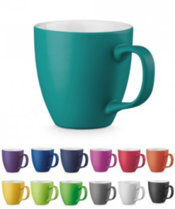 Krus Panthony mat i mange farver, porcelæn krus med hydroglaze, mat finish og kapacitet op til 450 mL. Made in Europe. ø95 x 100 mm