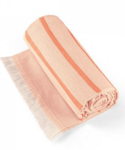 Multifunktionelt håndklæde OEKE-TEX certificering, fremstillet (260 g/m²) af let og modstandsdygtig bomuld (90 %) og genbrugsbomuld (10 %). Mål,100 x 180 cm