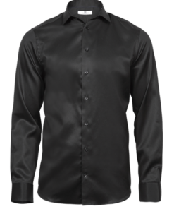 Tee Jays Luxury skjorte slim fit med moderat cutaway-krave og manchetter med to knapper. Vores signatur twofold fine 100 dobbelt twill-stof