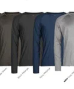 Tee Jays long sleeve Cooldry Tee D/H, er med flade sygninger sikrer den bedste komfort. T-shirten. Figursyet pasform med ekstra stretch, bedre bevægelse. .