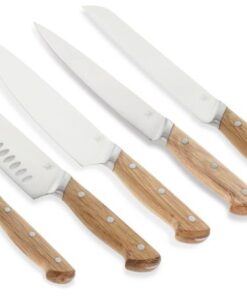 Morsø Foresta knivsæt 5 dele, Er en knivserie af meget høj kvalitet, smukt design, som er virkelig flot og stilfuldt at have stående fremme i køkkenet.