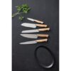 Morsø Foresta knivsæt 5 dele, Er en knivserie af meget høj kvalitet, smukt design, som er virkelig flot og stilfuldt at have stående fremme i køkkenet.