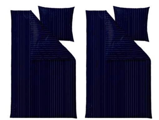 Södahl ZEN sengesæt, Oplev ren luksus med Zen sengesættet i økologisk bomuld i renforcé-vævning. Smalle pinstripe-design giver en sofistikeret elegance