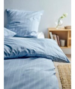 Södahl ZEN sengesæt, Oplev ren luksus med Zen sengesættet i økologisk bomuld i renforcé-vævning. Smalle pinstripe-design giver en sofistikeret elegance
