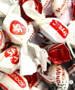 Logoslik bolsjer i mange varianter