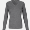 Business Strikpullover V-hals Dame fra ID Identity, er en Fully fashion herre strikpullover med V-hals, kommer i 3 farver .