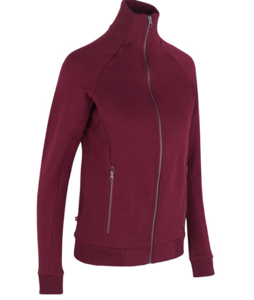 Sweat Cardigan ZIP Dame fra ID er en klassisk cardigan, gennemgående YKK lynlås og 2 sidelommer Er let figursyet i 70% bomuld og 30% bomuld,