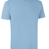 T-Time T-shirt V-hals, fra ID Identity er Klassisk med fire lags halsrib samt ekstra forstærket nakke- og skulderbånd. Er i 100% bomuld OEKE-TEX.