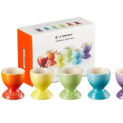 Le Creuset 6 x æggebærgere er enkle
