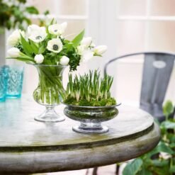Holmegaard vase og blomsterskål