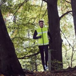 Løbevest med stor synlighed