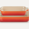 Le Creuset rektangulære fade