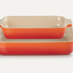 Le Creuset rektangulære fade