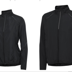 DHL Windbreaker super funktionel til ex. løb og cykling. Ultra let windbreaker i coated micro polyester med refleks på ærmer og ryg.