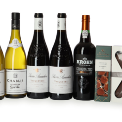 Vinsampak med Barolo vin. Flote sampak med vin fra blandt andet Barolo