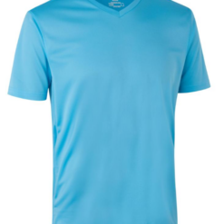 YES Active T-shirt fra ID Identity er en funktionel T-shirt med V-hals. Kommer både i herre og dame model. T-shirten fra ID Identity er i 100% polyester oeke-tex. Super funktionel med V-hals, svedtransporterende, åndbar og hurtigttørrende kvalitet. Høj funktionalitet til en skarp pris.