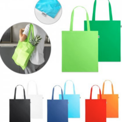 Net Maputo i 100% rPET, PET 190T (100% rPET) taske. Fremstillet af genanvendt plast, hvilket reducerer affald i miljøet. Med 55 cm håndtag. 380 x 420 mm