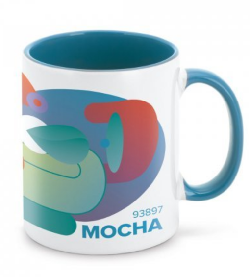 Krus Mocha ideel til sublimering, keramisk krus. Dette krus er ideel til sublimering, kan indeholde op til 350 mL og leveres i en gaveæske.