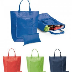 Foldbar køletaske Mayfair i 4 farver, 210D foldebar køletaske med 60 cm webbing håndtag og lynlås. Posen har en kapacitet på op til 16 L. Leveres udfoldet.
