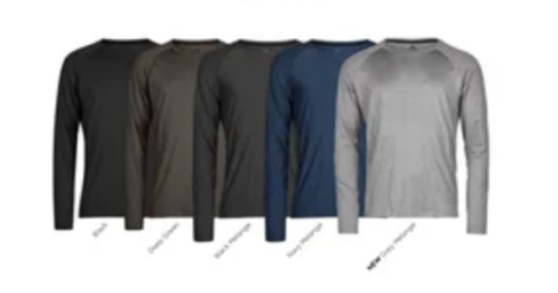 Tee Jays long sleeve Cooldry Tee D/H, er med flade sygninger sikrer den bedste komfort. T-shirten. Figursyet pasform med ekstra stretch, bedre bevægelse. .