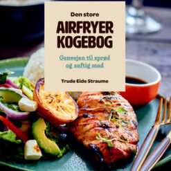 Airfryerbøger 4 stk, alle men en let tilgang til tilberede din mad i airfyreren. Ex. Snacks-, kartoffel-, juleborgen og den store airfryerkogebogen.