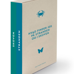 Hvad finder jeg i naturen, To klassiske felthåndbøger i en opdateret udgave, ny viden, nyt design og samlet i kassette – lige til at tage med ud i naturen.