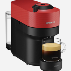 Nespresso Vertuo i 3 farver, Med fire kaffekopstørrelser, fra espresso- til Mug-størrelse, vælge din Nespresso-kapsel, sætte den i, starte den med et tryk