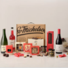 Sv.Michelsen sampakgave med Fairtrade chokolade 640, Kæmpe gavekuffert med Fairtrade chokolade, saft & vin. En fornøjelse at give men også at modtage.