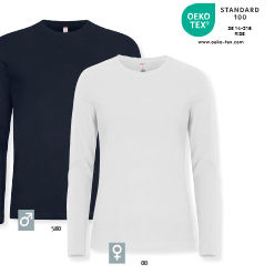T-Shirt langærmet Fashion fra Clique