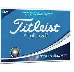 Logo golfbold Titleist Tour Soft golfbold