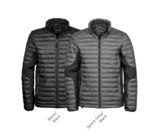Tee Jays Crossover Jacket herre, denne model herre er inspireret af den stigende trend med at kombinere forskellige materialer til én style.