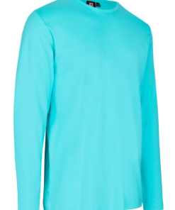 Interlock T-shirt Langærmet H/D fra ID Identity. T-shirt i blød antipilling kvalitet, i 100% bomuld. Holder faconen vask efter vask.