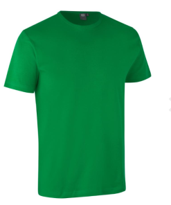 Interlock T-shirt Herre fra ID, er kortærmet i blød antipilling kvalitet. Er tætsiddende og i 100% bomuld, holder faconen vask efter vask.. Er i 210-220 g.